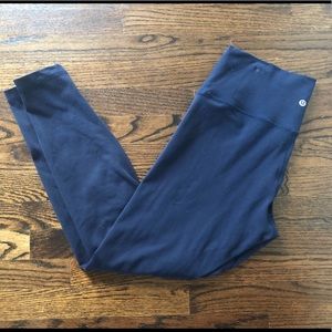 LuLuLemon Navy Leggings Size 12